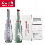 农夫山泉 天然玻璃瓶 天然矿泉水750ml*12瓶（不含气）