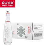 农夫山泉 天然玻璃瓶 天然矿泉水350ml*24瓶（含气）