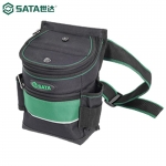 世达（SATA）专业带盖工具腰包600D牛津布防水防划工具包 95217 专业带盖工具腰包