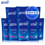 蓝月亮  洗衣液 机洗薰衣草香亮白增艳深层洁净袋装补充装 1kg袋*8