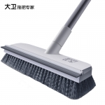 大卫 S2地刷加大刷头可伸缩地板刷子清洁刷具卫生间刮水刷地