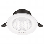 飞利浦（PHILIPS） 高端LED深嵌防眩筒灯DN350 12W 暖光3000K 开孔125mm 1个 929002557710 适用于办公 工业 学校