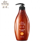 滋源（seeyoung）茶籽水润去屑无硅油保湿柔顺修护润发乳中干性535ml