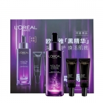 欧莱雅（LOREAL） 精华小黑瓶青春密码礼盒3件套（肌底液50ml+肌底液15ml*2）