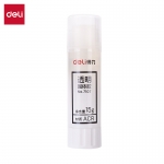 得力（deli）高粘度手工固体胶棒胶水 高透明度 15g 中号 7107 1只