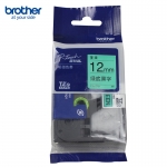 兄弟（brother）TZe-731标签机色带 12mm绿底黑字(适用于PT-P950NW/900W/750W/710BT/700/d210/d450/d600)