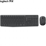 罗技（Logitech） MK235 企业级无线键鼠套装 无线键盘鼠标套装电脑键盘 全尺寸带无线2.4G接收器