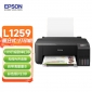 爱普生（EPSON） 彩色家用打印机 单功能打印机 喷墨打印机 L1259（带WIFI ） 黑色