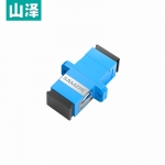 山泽（SAMZHE） GSS-11光纤适配器 电信级SC-SC单工耦合器 SC接口法兰盘光纤适配器延长对接头转接器