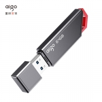 爱国者（aigo） U331Pro-64GB  USB3.2高速U盘 读速220MB/s 高速传输 黑色