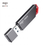 爱国者（aigo） U331Pro-128GB  USB3.2高速U盘 读速220MB/s 高速传输 黑色