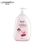 隆力奇（LONGRICH）牛奶润肤浴露1L温和配方牛奶滋养