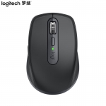 罗技（Logitech） MX Anywhere 3S升级无线蓝牙充电办公静音鼠标石墨黑