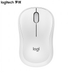 罗技（Logitech） M240无线蓝牙笔记本台式电脑双模小巧迷你鼠标日常版珍珠白