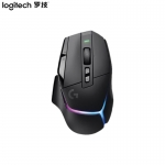 罗技（Logitech） G502 X PLUS 充电光学机械混合微动RGB流光宏编程中大手适用无线鼠标黑色