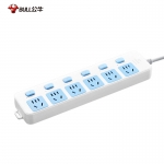 公牛（BULL） GN-317 插座分控插排独立开关多功能接线板家用电插板带线拖线板 6插位 5米