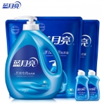 蓝月亮  手洗洗衣液套装1kg瓶+1kg袋*3+80g旅行装*2 温和去污 内衣裤可用