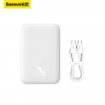 倍思（Baseus） PPCX100502磁吸充电宝 MagSafe 20W快充无线移动电源小巧便携 白