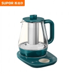 苏泊尔（SUPOR） SW-15YT01养生壶煮茶壶烧水壶办公室煮茶器 花茶壶1.5L容量保温一体全自动玻璃电热水壶