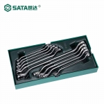 世达 世达（SATA） 10件全抛光双梅花扳手