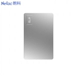 朗科（Netac） K338商务格调系列 高速 USB3.0传速 2.5英寸加密移动硬盘 浅灰色 4TB