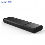 朗科（Netac） U351  USB3.0 全金属商务直插式闪存盘小巧迷你车载加密高速优盘 黑色 128GB