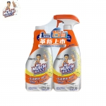 威猛先生（Mr Muscle）厨房重油污净柠檬双瓶装温和不刺鼻高效去油污