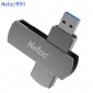 朗科（Netac） U681 高速USB3.0优盘U681汽车办公车载U盘带指示灯闪存盘金属旋转优盘 铁灰色 16GB