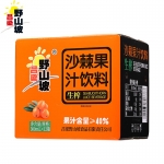 吕梁野山坡 沙棘汁原浆 沙棘果汁饮料300ml*12瓶整箱（果汁含量40%）