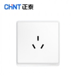 正泰（CHNT）开关插座墙壁面板二三插座电源86型窄边框大面板 NEW6M白色 三孔16A