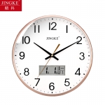 精科(JINGKE) 0309时尚简约时钟金色液晶款(14英寸)