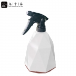 九千谷  5716 喷壶象牙白600ml 家用酒精消毒喷壶工具浇花多肉绿植喷雾器