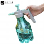 九千谷 1411 喷雾器气压式喷壶冰沙蓝色2L 大号容量浇花浇水消毒工具