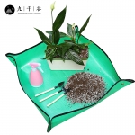 九千谷 园艺地垫 换土垫种植垫多肉植物绿植盆栽换盆装土倒土垫PE垫阳台防水花垫4726