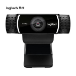 罗技（Logitech） C922高清电脑摄像头台式机网课会议网红直播