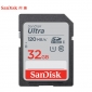 闪迪（SanDisk）SDSDUNC-032G-ZN6IN 32GB SD内存卡 U1 C10 至尊高速存储卡 读速120MB/s 全高清视频 数码相机理想伴侣