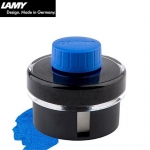 凌美（LAMY）钢笔墨水 配件非碳素墨水T52 蓝色50ml 德国进口