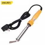 得力（deli） DL88100 外热式耐氧化电烙铁锡焊电烙铁焊接工具 弯扁头100W