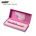 凌美（LAMY） 钢笔礼盒 狩猎德国小镇正姿钢笔学生文具 节日礼物企业团购 波恩粉EF尖