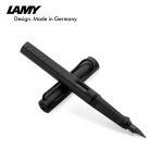 凌美（LAMY） 钢笔 狩猎系列练字正姿钢笔学生文具办公礼品 毕业礼物企业团购 磨砂黑17-0.5mm