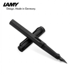 凌美（LAMY） 钢笔 狩猎系列墨水笔 大学生文具情侣礼物练字正姿钢笔 企业团购定制 磨砂黑色17-0.7mm