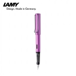 凌美（LAMY） D3-F-LI恒星系列丁香紫铝杆墨水笔-F正姿钢笔学生文具