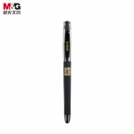 晨光（M&G）AGPK3705中性笔0.5mm黑色水性签字水笔芯心全针管子弹头初中生文具用品 12支/盒 