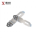 星达云 不锈钢锁扣门扣防盗门扣插销挂锁搭扣锁牌锁扣搭片 4寸/个