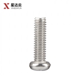 星达云 304不锈钢十字圆头机螺钉开关插座螺钉圆头机牙螺丝 M3*16 （200个/包）