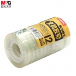 晨光（M&G） AJD97371胶带8mm*40y12卷/筒透明胶带学生手工胶布