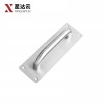星达云 不锈钢方形拉手大门木门明装推拉板把手消防通道扶手防火门把手 方形大号 个