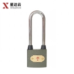 星达云 棱角钥匙通用挂锁 内三角38锁体60勾不带钥匙 信号道岔钩锁器用内角通开挂锁