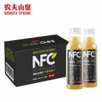 农夫山泉 NFC果汁饮料100%苹果香蕉汁300ml*24瓶水果饮料家庭聚会即饮饮品纸箱装【满10箱全国包邮】