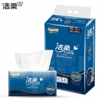 洁柔 CR021-03A商用200抽双层抽纸无香原生木浆软抽面巾纸48包整箱